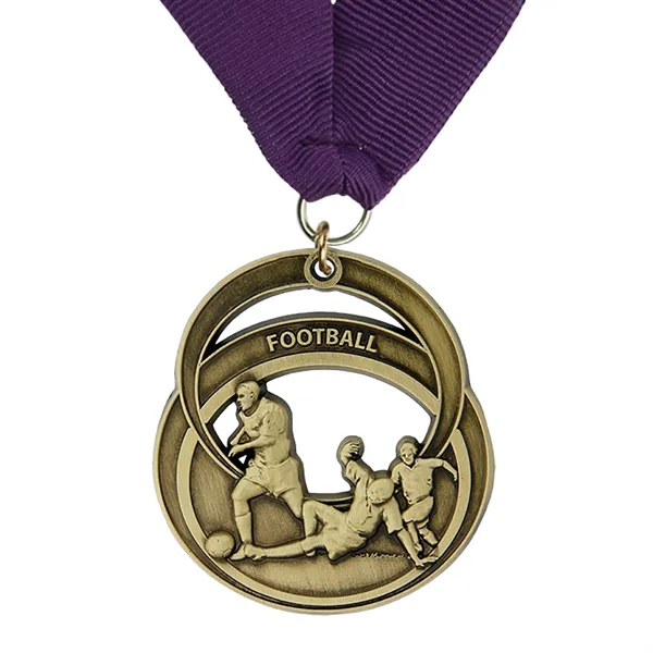 Zinc Alloy Made Plating Medal - Zinc Alloy Made Plating Medal - Image 0 of 2