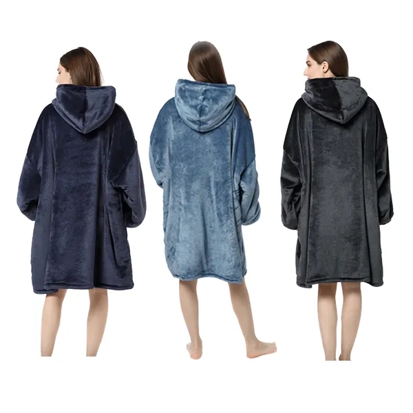 Oversized Blanket Hoodie - Oversized Blanket Hoodie - Image 2 of 2