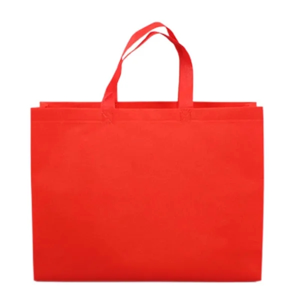 Medium Recyclable Non-Woven Grocery Tote Bags - Medium Recyclable Non-Woven Grocery Tote Bags - Image 4 of 13