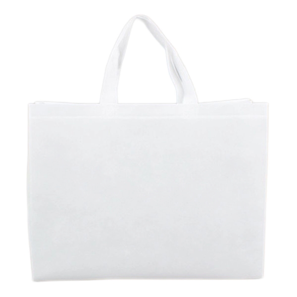 Medium Recyclable Non-Woven Grocery Tote Bags - Medium Recyclable Non-Woven Grocery Tote Bags - Image 11 of 13