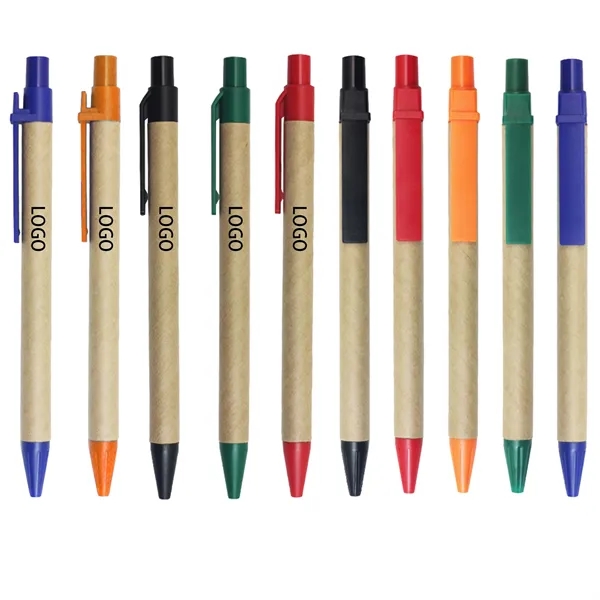 New Abs Eco-Friendly Kraft Pen - New Abs Eco-Friendly Kraft Pen - Image 0 of 5