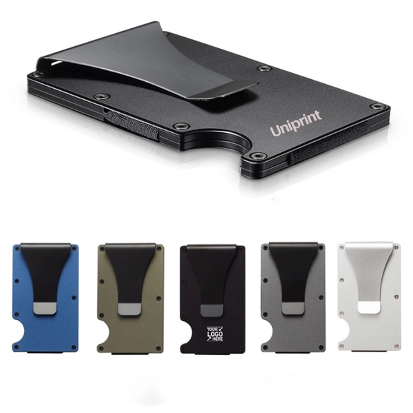 Minimalist Aluminum Metal Wallet - Minimalist Aluminum Metal Wallet - Image 1 of 4