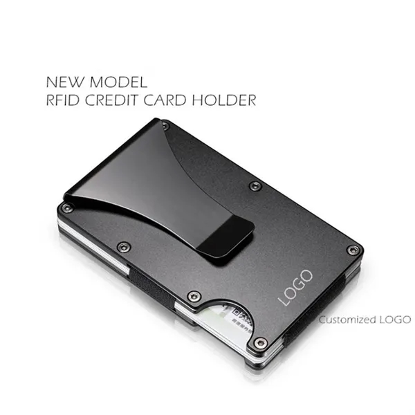 Minimalist Aluminum Metal Wallet - Minimalist Aluminum Metal Wallet - Image 3 of 4