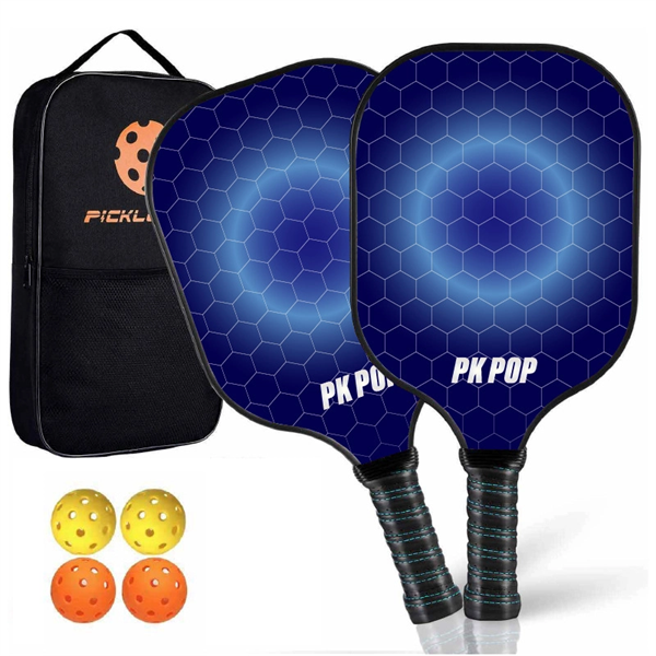 Custom Fiberglass Pickleball Paddle Set - Custom Fiberglass Pickleball Paddle Set - Image 0 of 4