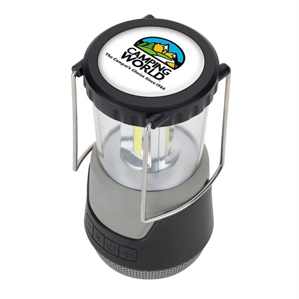Custom Basecamp Grizzly Camping Light with Speaker