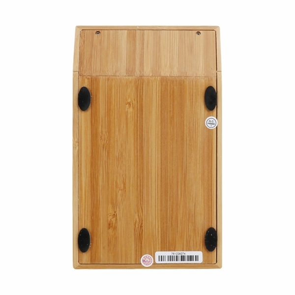 Natural Bamboo Wooden Solar Calculator - Natural Bamboo Wooden Solar Calculator - Image 1 of 8