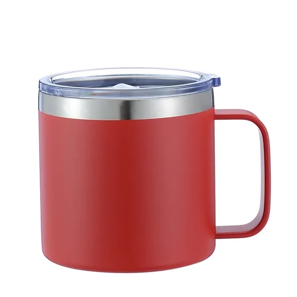 14 oz Vacuum Insulated Stainless Steel Mug with Lid - 14 oz Vacuum Insulated Stainless Steel Mug with Lid - Image 6 of 9