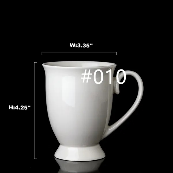 Optional Logo Sublimation Blank Ceramic White Coffee Mugs - Optional Logo Sublimation Blank Ceramic White Coffee Mugs - Image 11 of 21