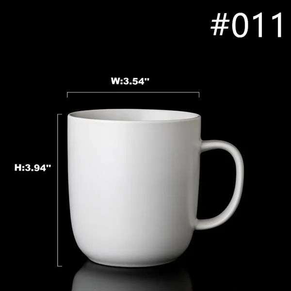 Optional Logo Sublimation Blank Ceramic White Coffee Mugs - Optional Logo Sublimation Blank Ceramic White Coffee Mugs - Image 12 of 21