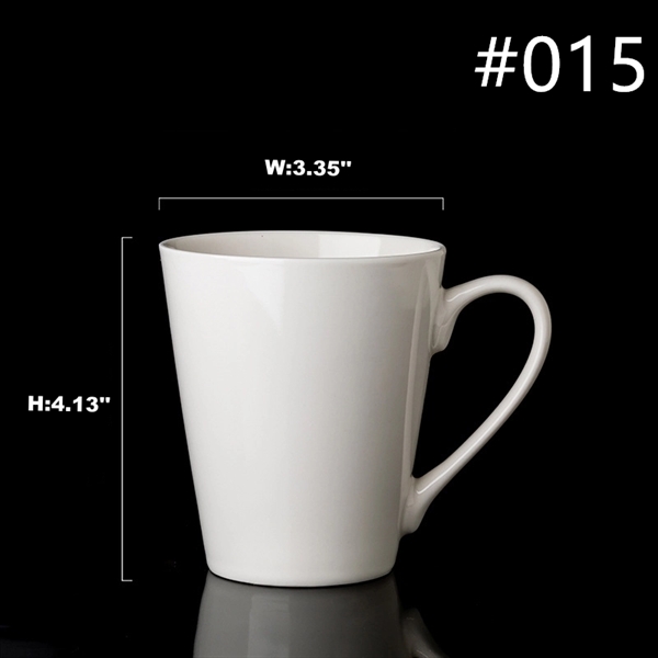 Optional Logo Sublimation Blank Ceramic White Coffee Mugs - Optional Logo Sublimation Blank Ceramic White Coffee Mugs - Image 16 of 21