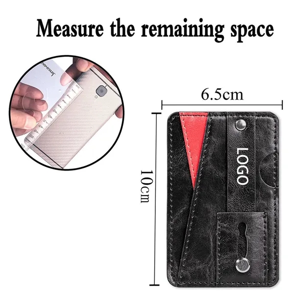 Phone Wallet Stand With Grip - Phone Wallet Stand With Grip - Image 3 of 3
