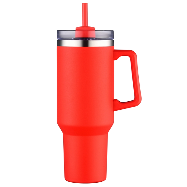 40 oz SipTek Vacuum Mug with Straw 1C - 40 oz SipTek Vacuum Mug with Straw 1C - Image 7 of 21