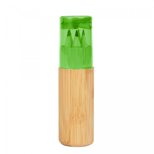 5-Piece Colored Pencil Set In Tube With Dual Sharpener - 5-Piece Colored Pencil Set In Tube With Dual Sharpener - Image 7 of 8