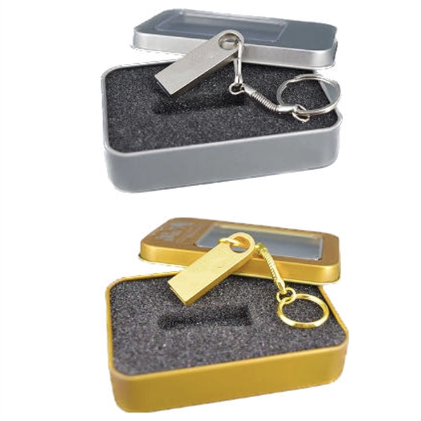 Standard Rectangular Metal USB Flash Drive - Standard Rectangular Metal USB Flash Drive - Image 1 of 1
