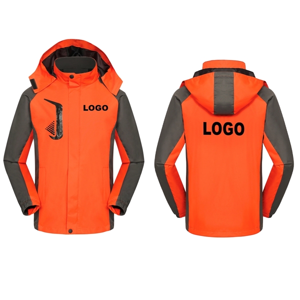 Custom Unisex Outdoor Jacket - Custom Unisex Outdoor Jacket - Image 4 of 4
