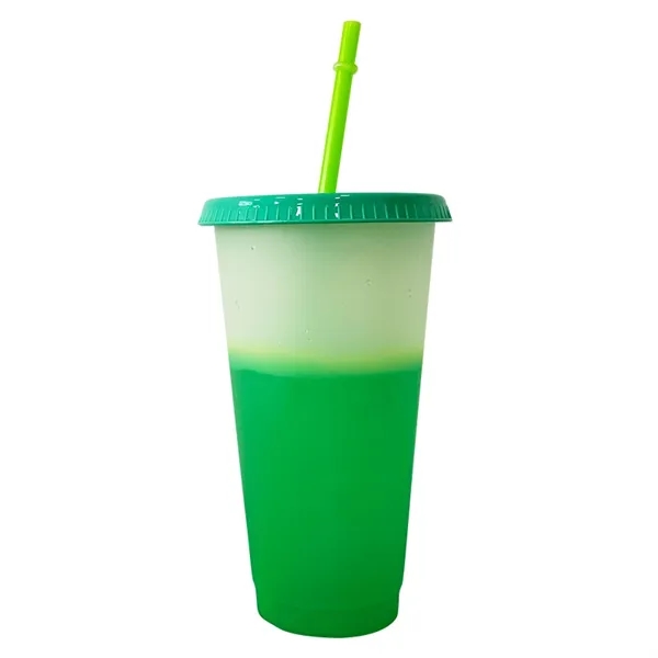 24oz Color Changing Stadium Cup - 24oz Color Changing Stadium Cup - Image 1 of 13