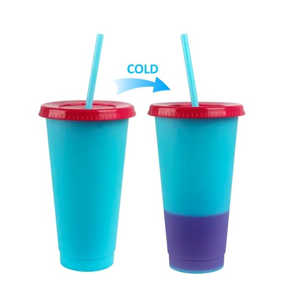 24oz Color Changing Stadium Cup - 24oz Color Changing Stadium Cup - Image 9 of 13