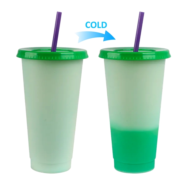 24oz Color Changing Stadium Cup - 24oz Color Changing Stadium Cup - Image 10 of 13