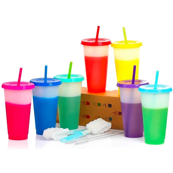 24oz Color Changing Stadium Cup - 24oz Color Changing Stadium Cup - Image 11 of 13