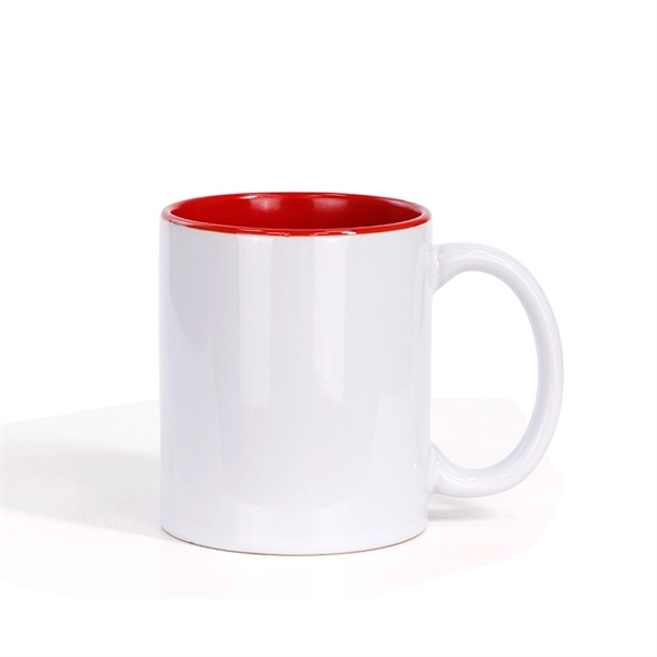 11oz Sublimation Blanks Ceramic Coffee Mug - 11oz Sublimation Blanks Ceramic Coffee Mug - Image 1 of 8