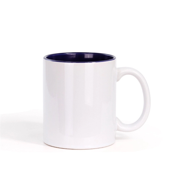11oz Sublimation Blanks Ceramic Coffee Mug - 11oz Sublimation Blanks Ceramic Coffee Mug - Image 3 of 8
