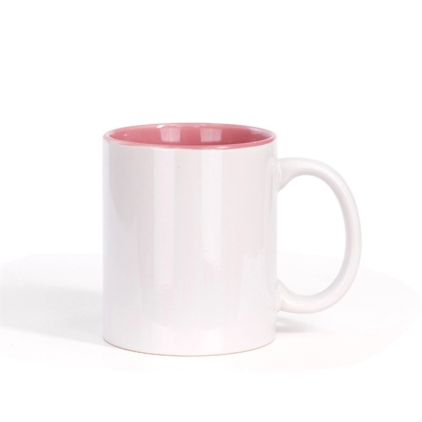 11oz Sublimation Blanks Ceramic Coffee Mug - 11oz Sublimation Blanks Ceramic Coffee Mug - Image 5 of 8