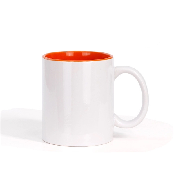 11oz Sublimation Blanks Ceramic Coffee Mug - 11oz Sublimation Blanks Ceramic Coffee Mug - Image 6 of 8