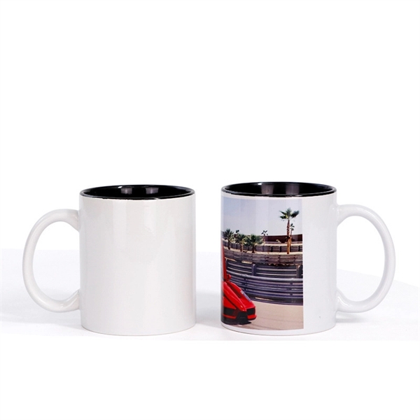 11oz Sublimation Blanks Ceramic Coffee Mug - 11oz Sublimation Blanks Ceramic Coffee Mug - Image 7 of 8