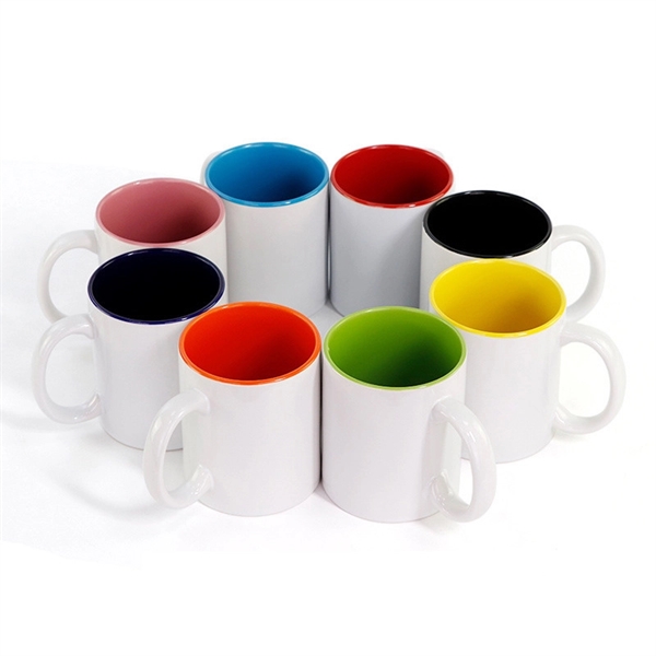 11oz Sublimation Blanks Ceramic Coffee Mug - 11oz Sublimation Blanks Ceramic Coffee Mug - Image 8 of 8
