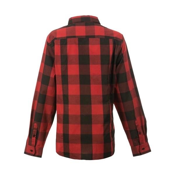 Burnside Women's Buffalo Plaid Shirt - Burnside Women's Buffalo Plaid Shirt - Image 4 of 4