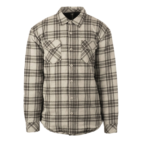 Burnside Quilted Flannel Shirt Jacket - Burnside Quilted Flannel Shirt Jacket - Image 13 of 13