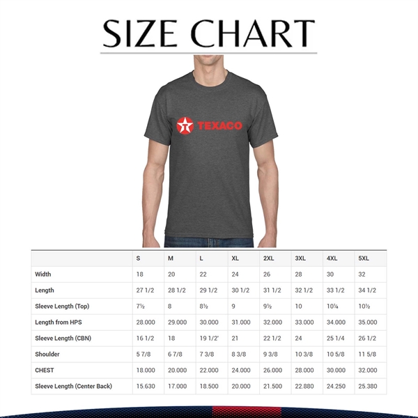 Gildan® Cotton/Polyester Moisture Wicking T-Shirts - Gildan® Cotton/Polyester Moisture Wicking T-Shirts - Image 2 of 7