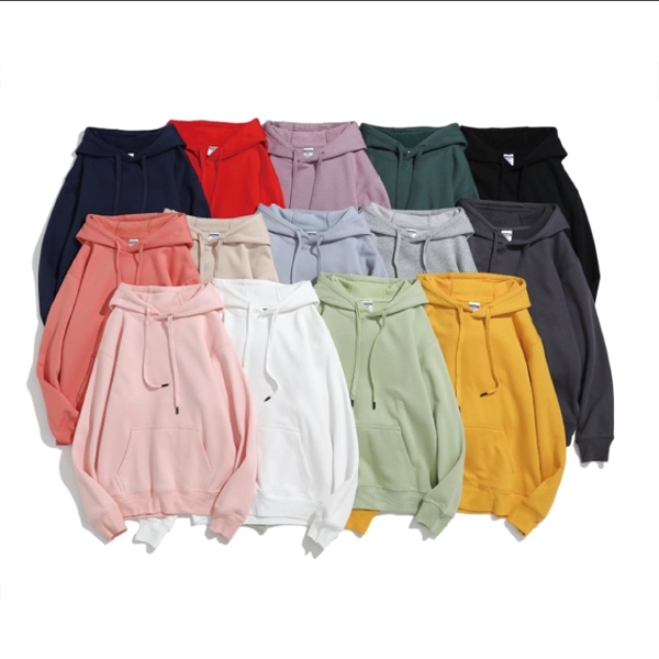 Men's Cotton Heavyweight Pullover Hoodie Sweatshirt - Men's Cotton Heavyweight Pullover Hoodie Sweatshirt - Image 1 of 2