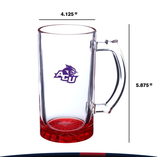 16 oz. Multicolored Bottom Beer Glasses - 16 oz. Multicolored Bottom Beer Glasses - Image 2 of 9