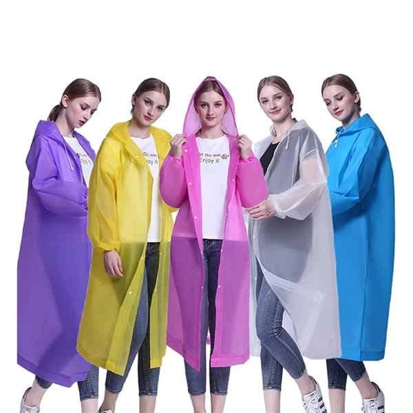 Portable EVA Rain Coats Poncho - Portable EVA Rain Coats Poncho - Image 0 of 1