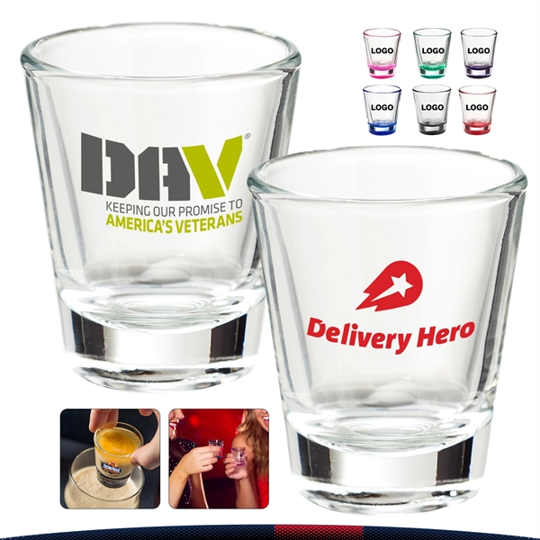 1.75 oz. Blimf Clear Shot Glasses - 1.75 oz. Blimf Clear Shot Glasses - Image 0 of 9