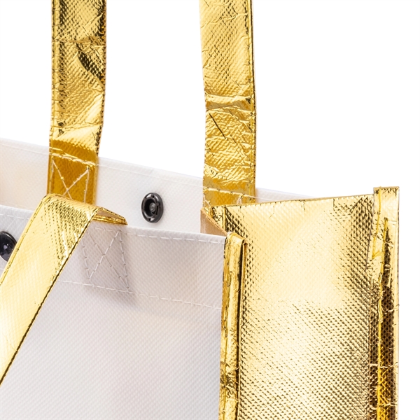 Designer Tote Bag with Curved Corners - Designer Tote Bag with Curved Corners - Image 5 of 26