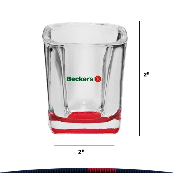 2 oz. Square Shot Glasses - 2 oz. Square Shot Glasses - Image 2 of 9
