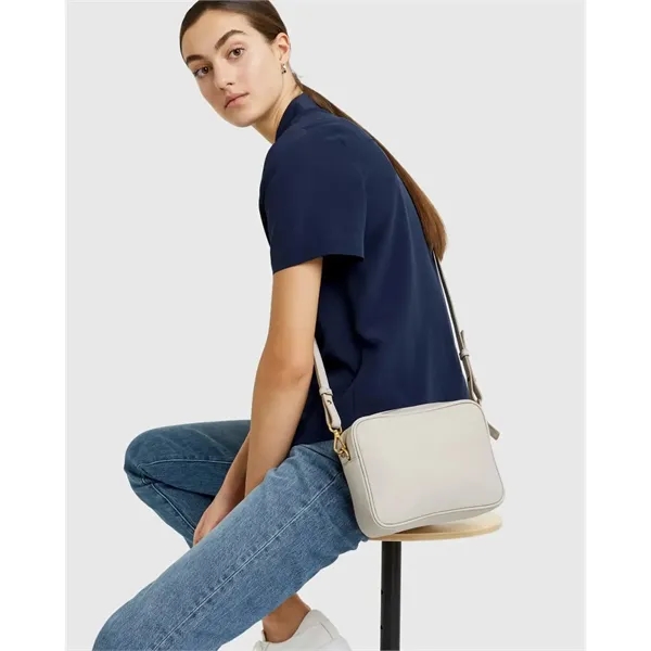 Italian Leather Crossbody Bag - Italian Leather Crossbody Bag - Image 1 of 7