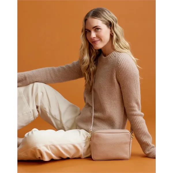 Italian Leather Crossbody Bag - Italian Leather Crossbody Bag - Image 2 of 7