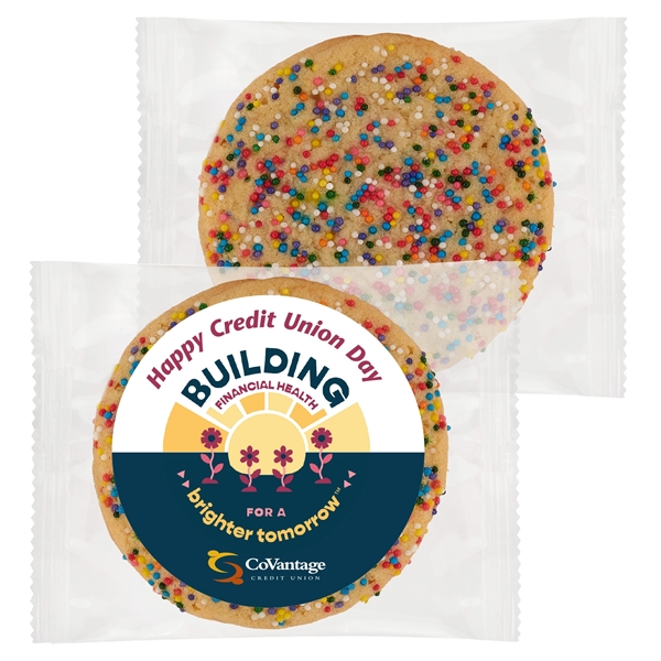 Gourmet Sugar Cookie With Rainbow Nonpareils - Gourmet Sugar Cookie With Rainbow Nonpareils - Image 0 of 1