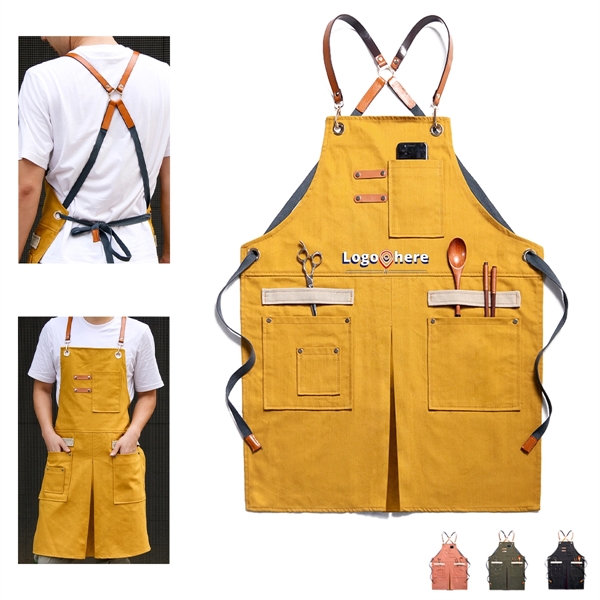 Heavy Duty Canvas Apron - Heavy Duty Canvas Apron - Image 0 of 3