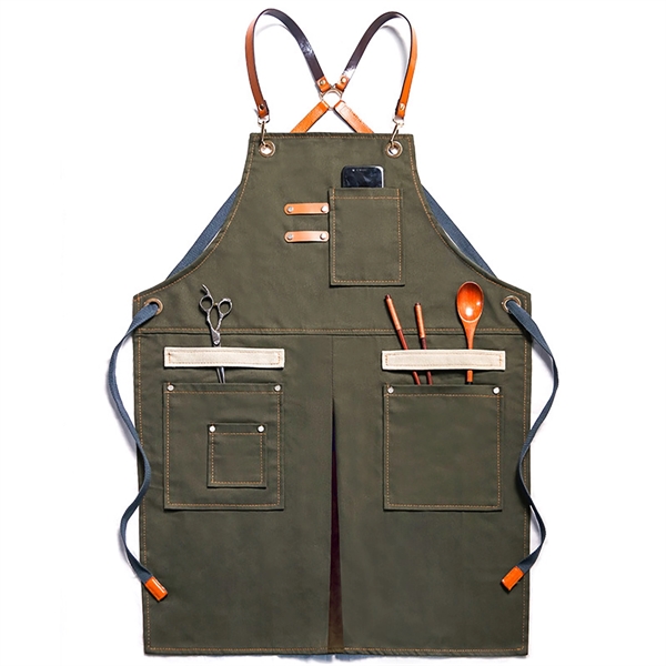 Heavy Duty Canvas Apron - Heavy Duty Canvas Apron - Image 3 of 3