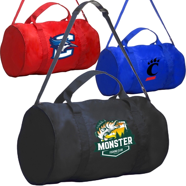 Athletic Gym Duffel Bag (17" x 15") - Athletic Gym Duffel Bag (17" x 15") - Image 0 of 3