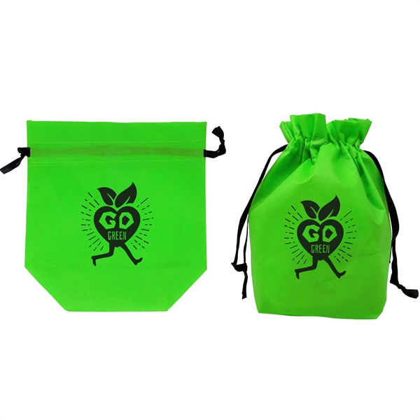 Non-Woven Drawstring Pouch Bag - Non-Woven Drawstring Pouch Bag - Image 1 of 3