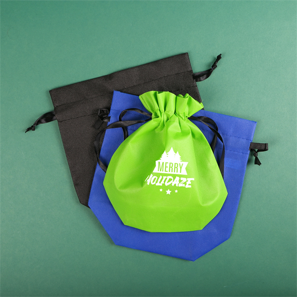 Non-Woven Drawstring Pouch Bag - Non-Woven Drawstring Pouch Bag - Image 0 of 3