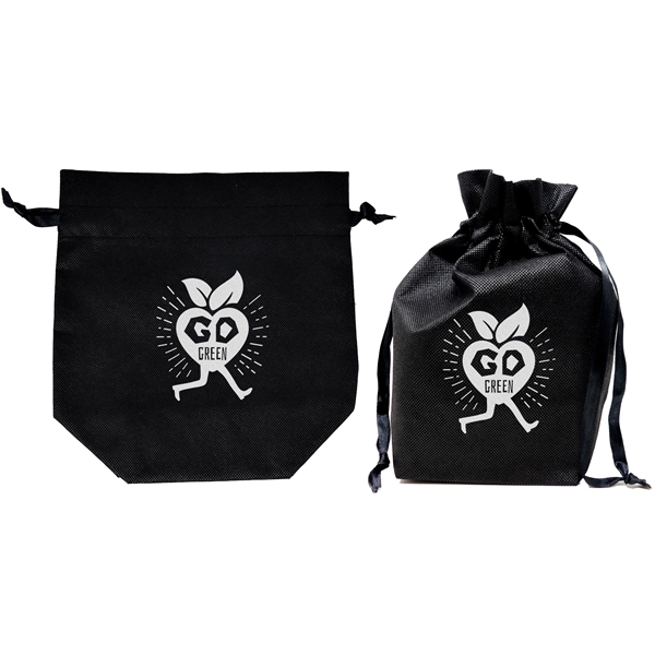 Non-Woven Drawstring Pouch Bag - Non-Woven Drawstring Pouch Bag - Image 3 of 3