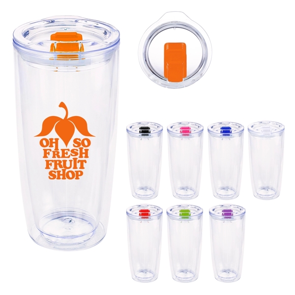 19 Oz. Everest Clarity Tumbler - 19 Oz. Everest Clarity Tumbler - Image 0 of 16