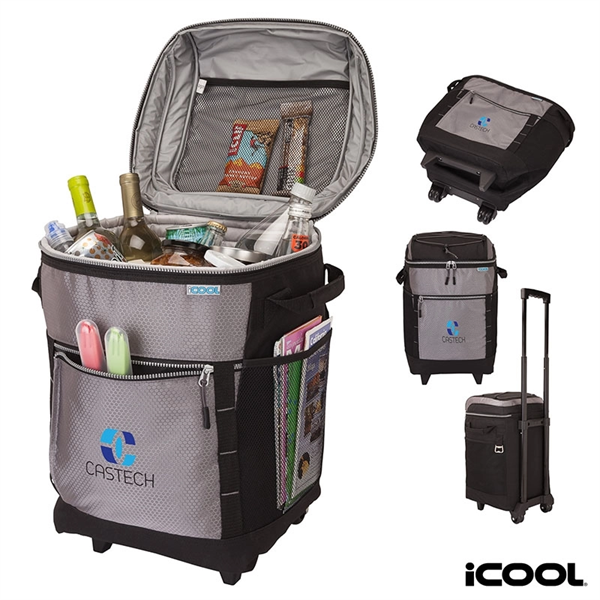 iCOOL® Riviera Rolling Cooler Bag - iCOOL® Riviera Rolling Cooler Bag - Image 0 of 3