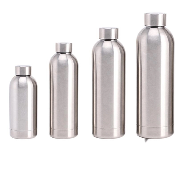 Stainless Steel Water Bottle Narrow Mouth - Stainless Steel Water Bottle Narrow Mouth - Image 4 of 8